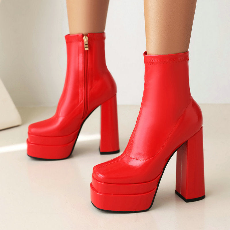 Anmutige Orthopädische Stiefel für modernen Look