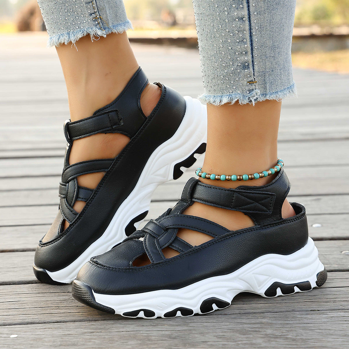Vintage inspirierte Orthopädische Schuhe