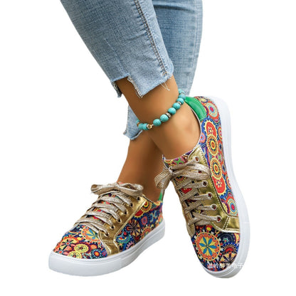 Vintage inspirierte Orthopädische Sneakers