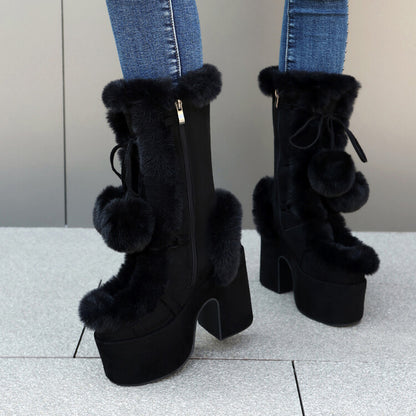Klassische Orthopädische Stiefel mit zeitlosem Stil