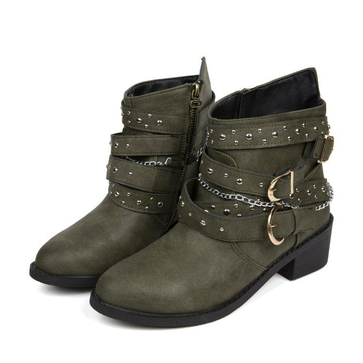 Klassische Orthopädische Stiefel mit zeitlosem Stil