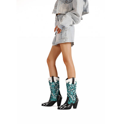Schicke Orthopädische Stiefel mit einzigartigem Design