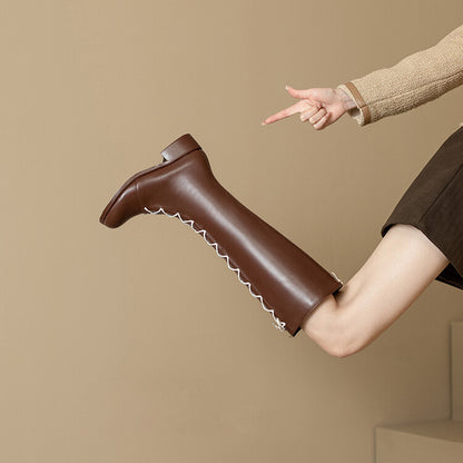 Vintage inspirierte Orthopädische Stiefel
