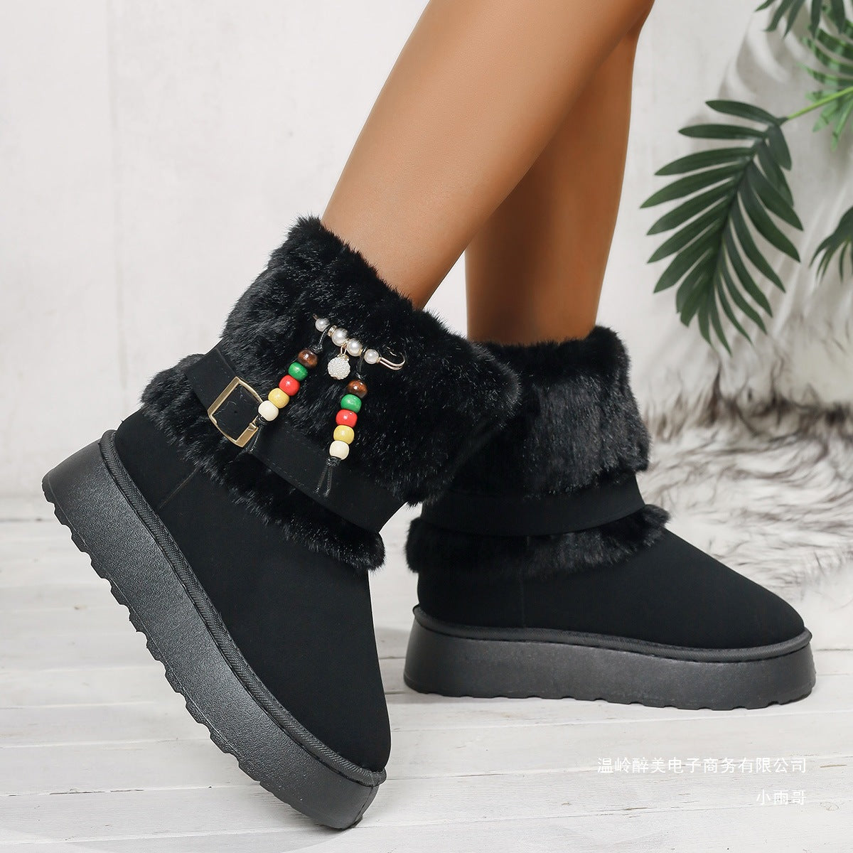 Vintage inspirierte Orthopädische Stiefel