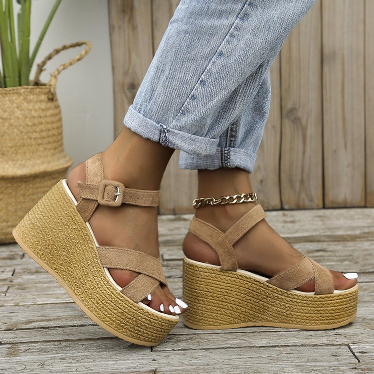 Vintage inspirierte Orthopädische Sandalen