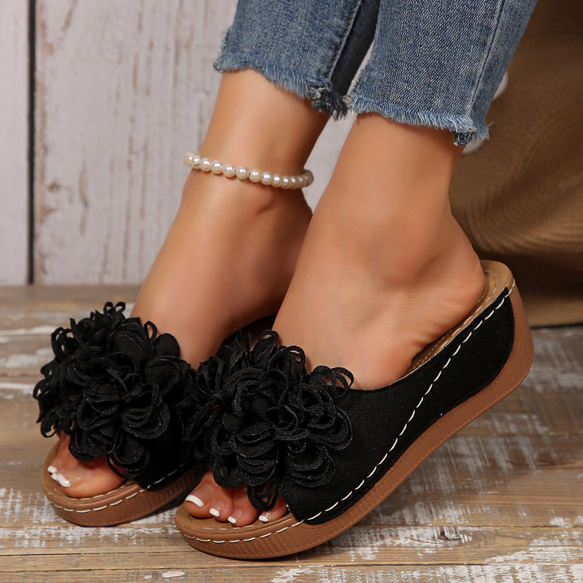 Klassische Orthopädische Sandalen mit zeitlosem Stil