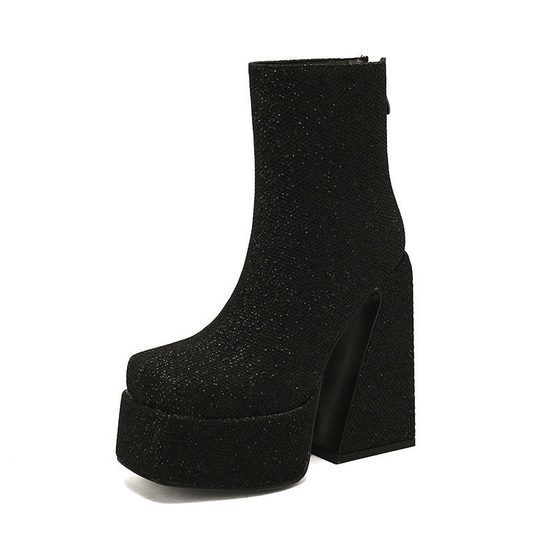 Klassische Orthopädische Stiefel mit zeitlosem Stil