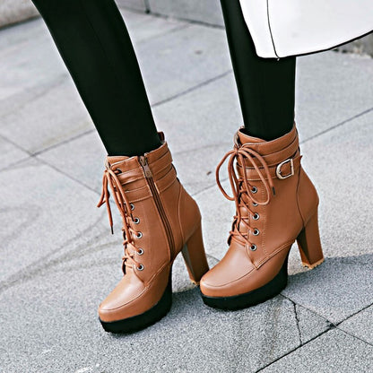 Vintage inspirierte Orthopädische Stiefel