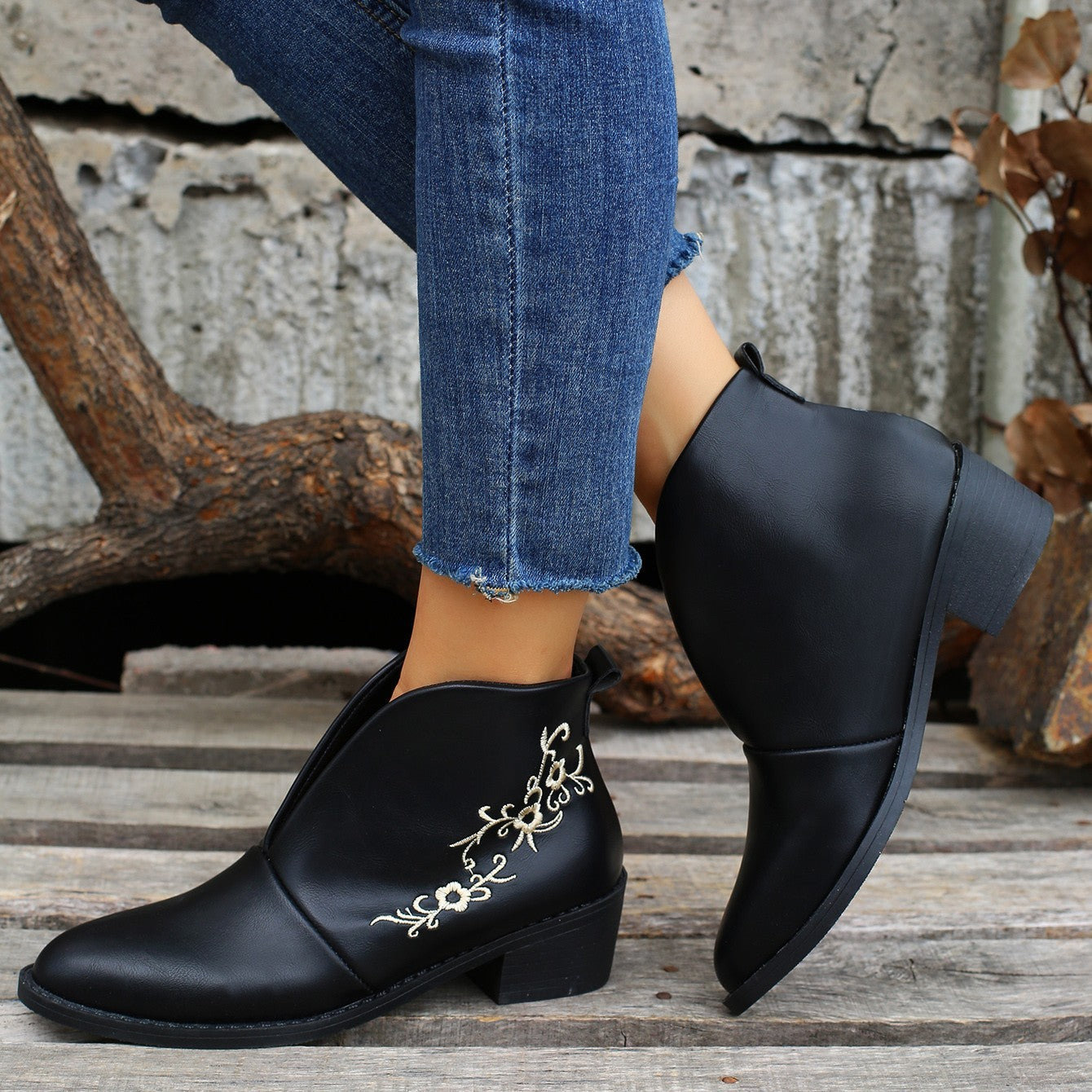 Klassische Orthopädische Stiefel mit zeitlosem Stil
