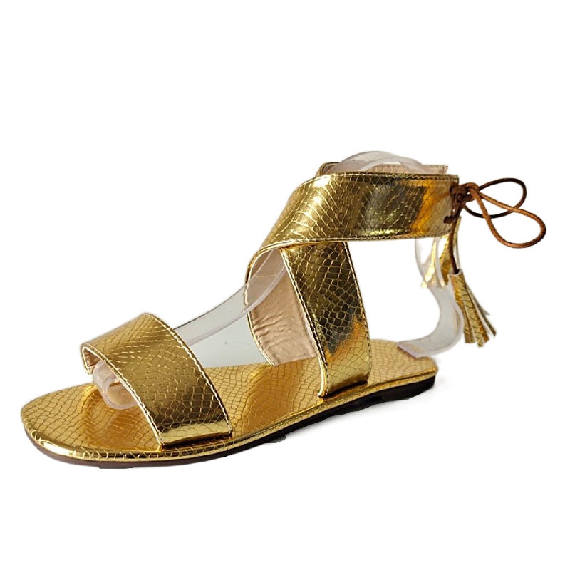 Vintage inspirierte Orthopädische Sandalen