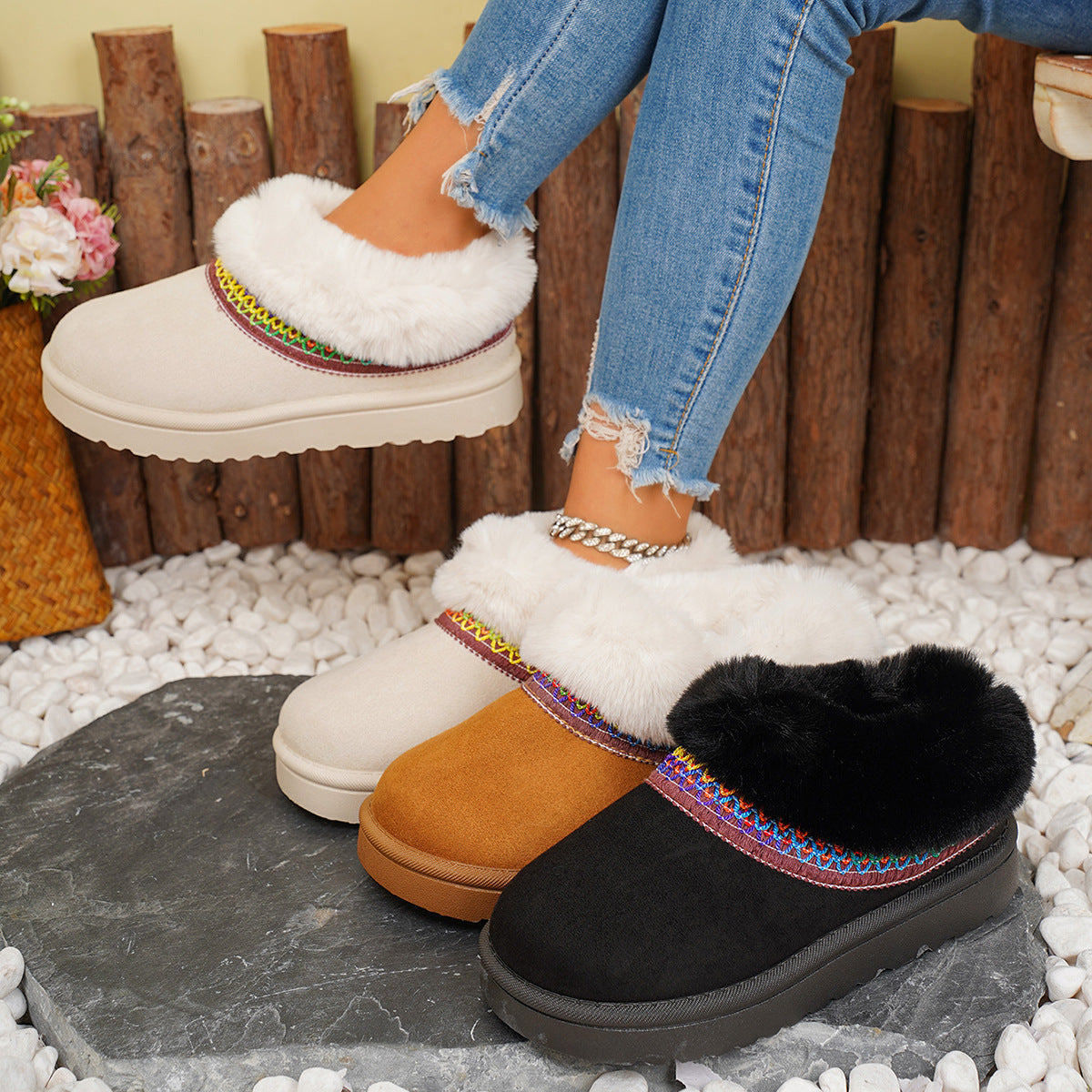 Anmutige Orthopädische Stiefel für modernen Look