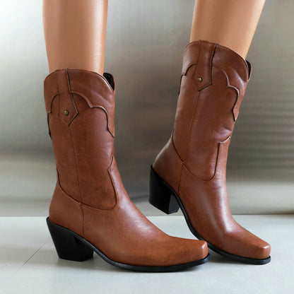 Vintage inspirierte Orthopädische Stiefel