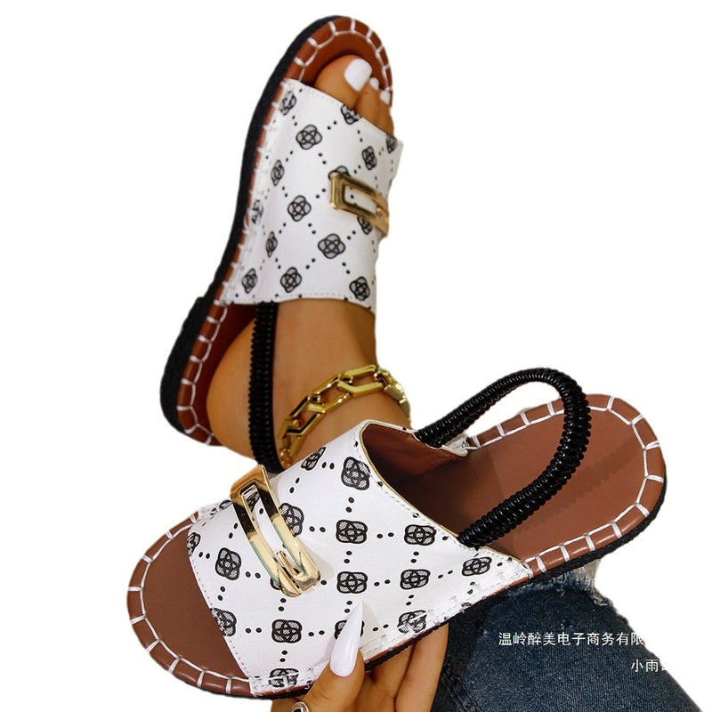 Vintage inspirierte Orthopädische Sandalen