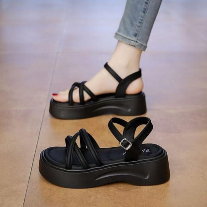 Vintage inspirierte Orthopädische Sandalen
