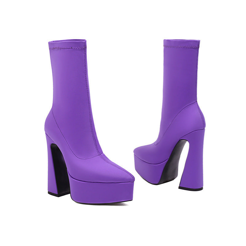 Anmutige Orthopädische Stiefel für modernen Look