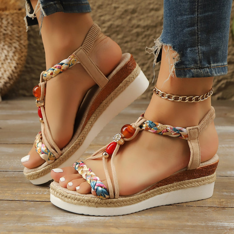 Klassische Orthopädische Sandalen mit zeitlosem Stil