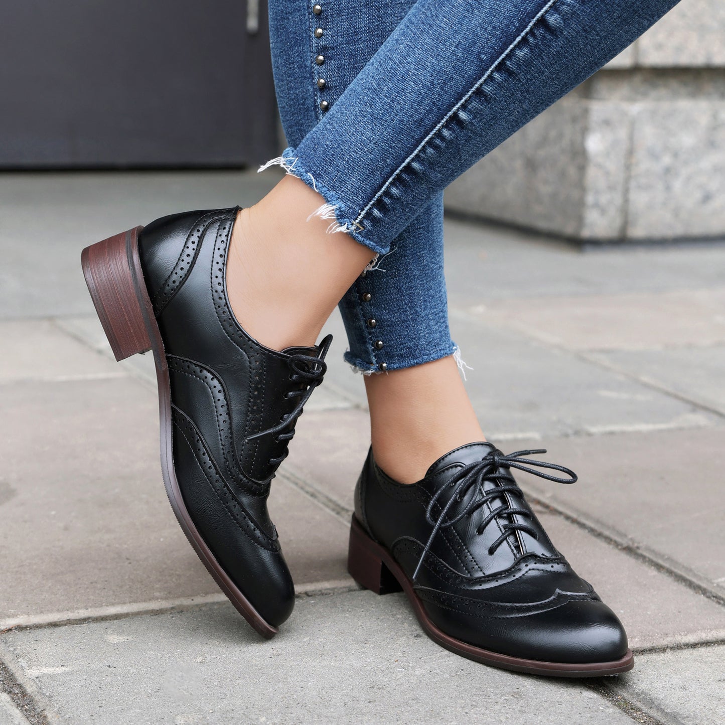 Klassische Orthopädische Schuhe mit zeitlosem Stil