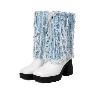 Schicke Orthopädische Stiefel mit einzigartigem Design