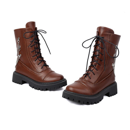 Anmutige Orthopädische Stiefel für modernen Look