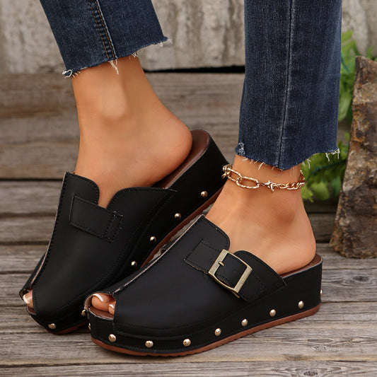 Vintage inspirierte Orthopädische Sandalen