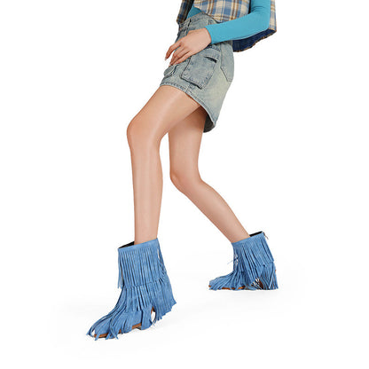 Vintage inspirierte Orthopädische Stiefel