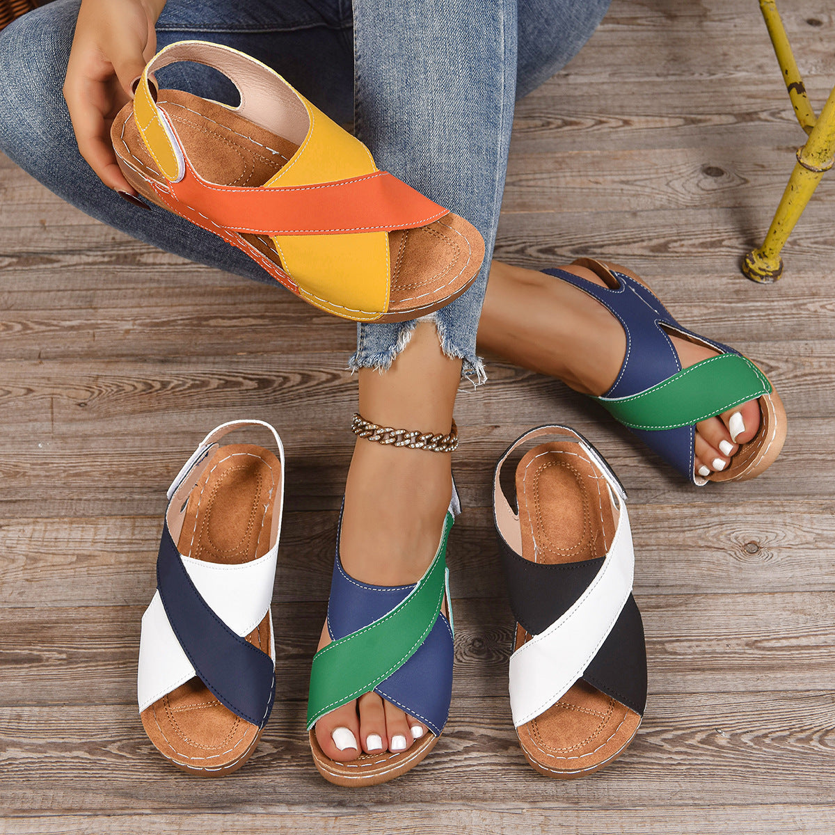 Vintage inspirierte Orthopädische Schuhe