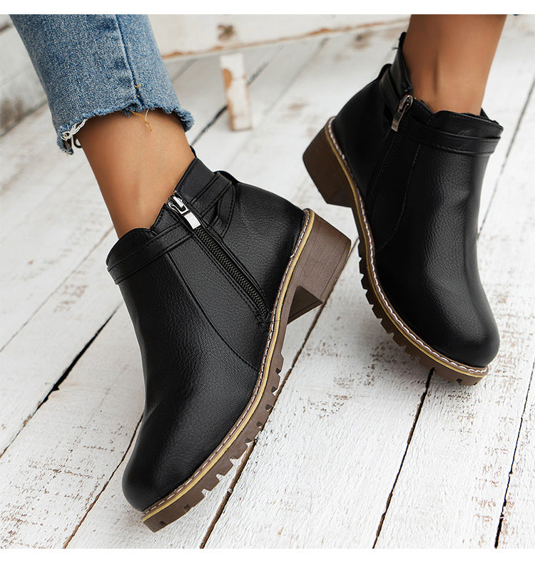 Schicke Orthopädische Stiefel mit einzigartigem Design
