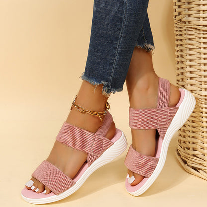 Klassische Orthopädische Sandalen mit zeitlosem Stil