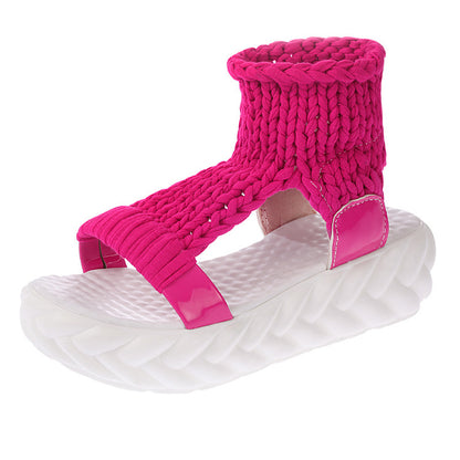 Klassische Orthopädische Sandalen mit zeitlosem Stil