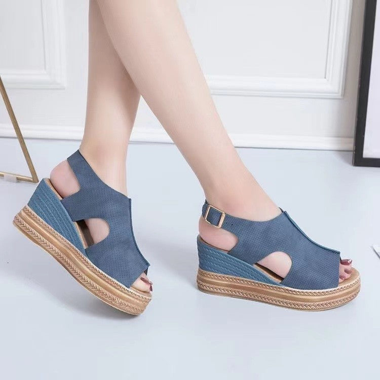 Vintage inspirierte Orthopädische Sandalen