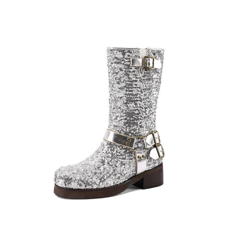 Schicke Orthopädische Stiefel mit einzigartigem Design