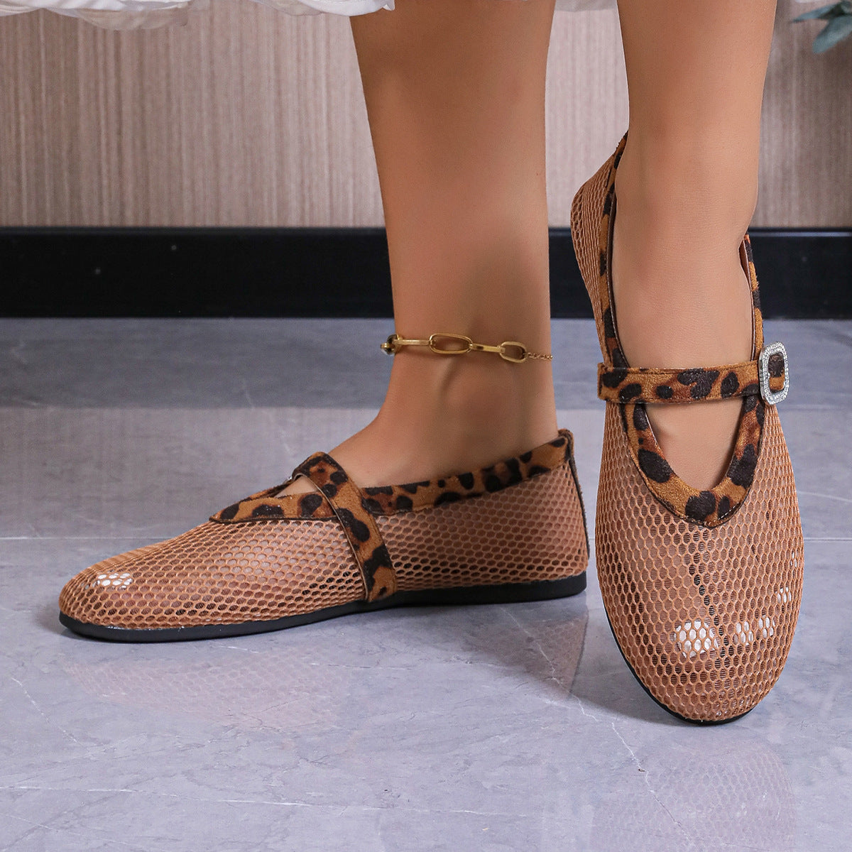 Vintage inspirierte Orthopädische Sandalen