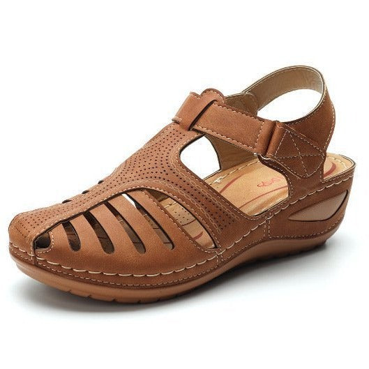 Klassische Orthopädische Sandalen mit zeitlosem Stil