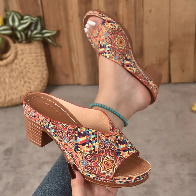 Anmutige Orthopädische Sandalen für modernen Look