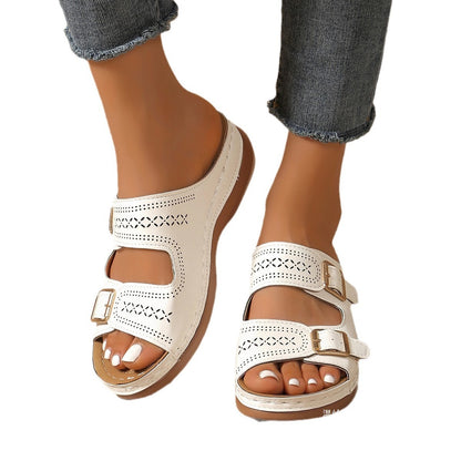 Klassische Orthopädische Sandalen mit zeitlosem Stil