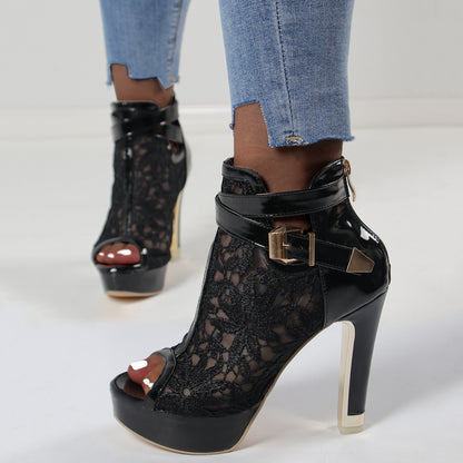 Vintage inspirierte Orthopädische Sandalen