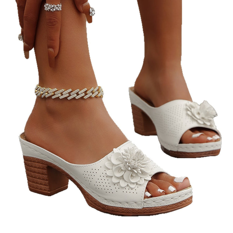 Klassische Orthopädische Sandalen mit zeitlosem Stil