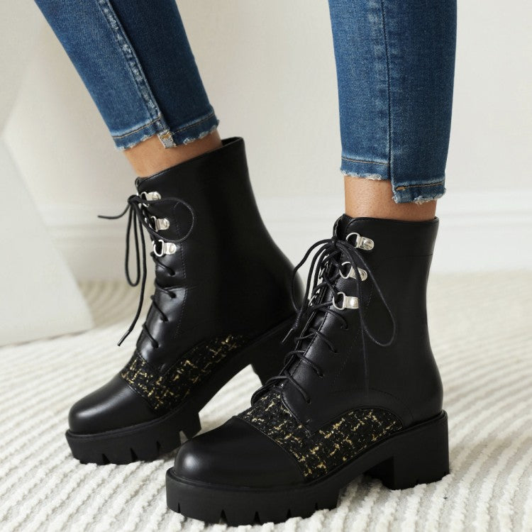 Vintage inspirierte Orthopädische Stiefel