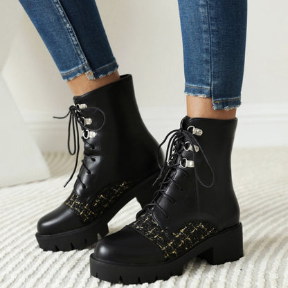 Vintage inspirierte Orthopädische Stiefel