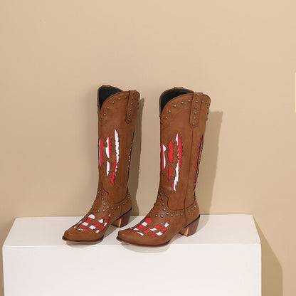 Vintage inspirierte Orthopädische Stiefel