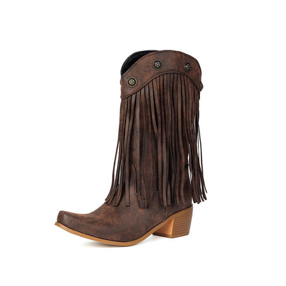 Vintage inspirierte Orthopädische Stiefel