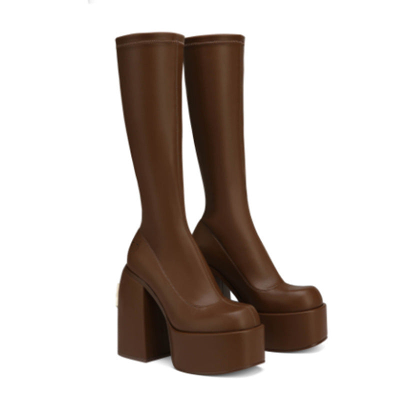 Anmutige Orthopädische Stiefel für modernen Look