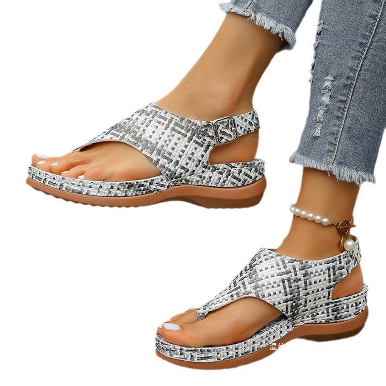 Vintage inspirierte Orthopädische Sandalen