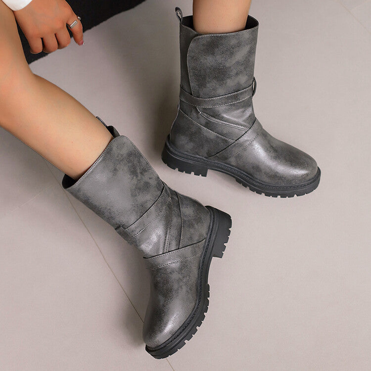 Klassische Orthopädische Stiefel mit zeitlosem Stil