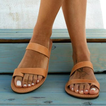 Vintage inspirierte Orthopädische Sandalen
