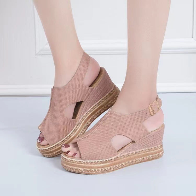 Vintage inspirierte Orthopädische Sandalen