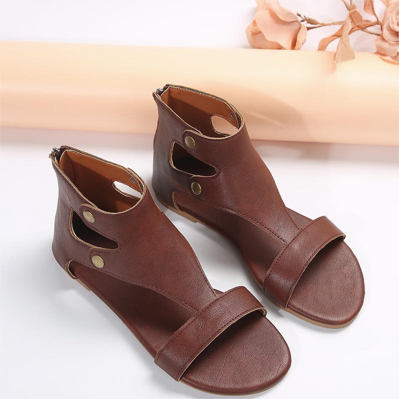 Klassische Orthopädische Sandalen mit zeitlosem Stil