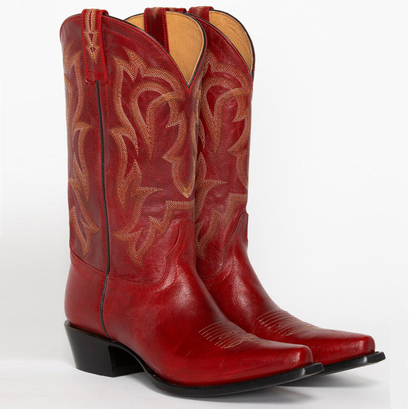 Vintage-inspirierte orthopädische Stiefel