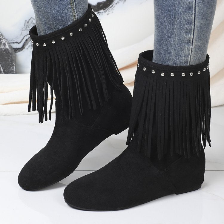 Vintage inspirierte Orthopädische Stiefel