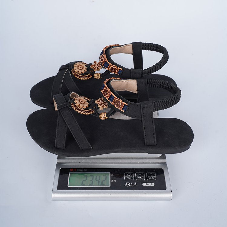 Klassische Orthopädische Sandalen mit zeitlosem Stil